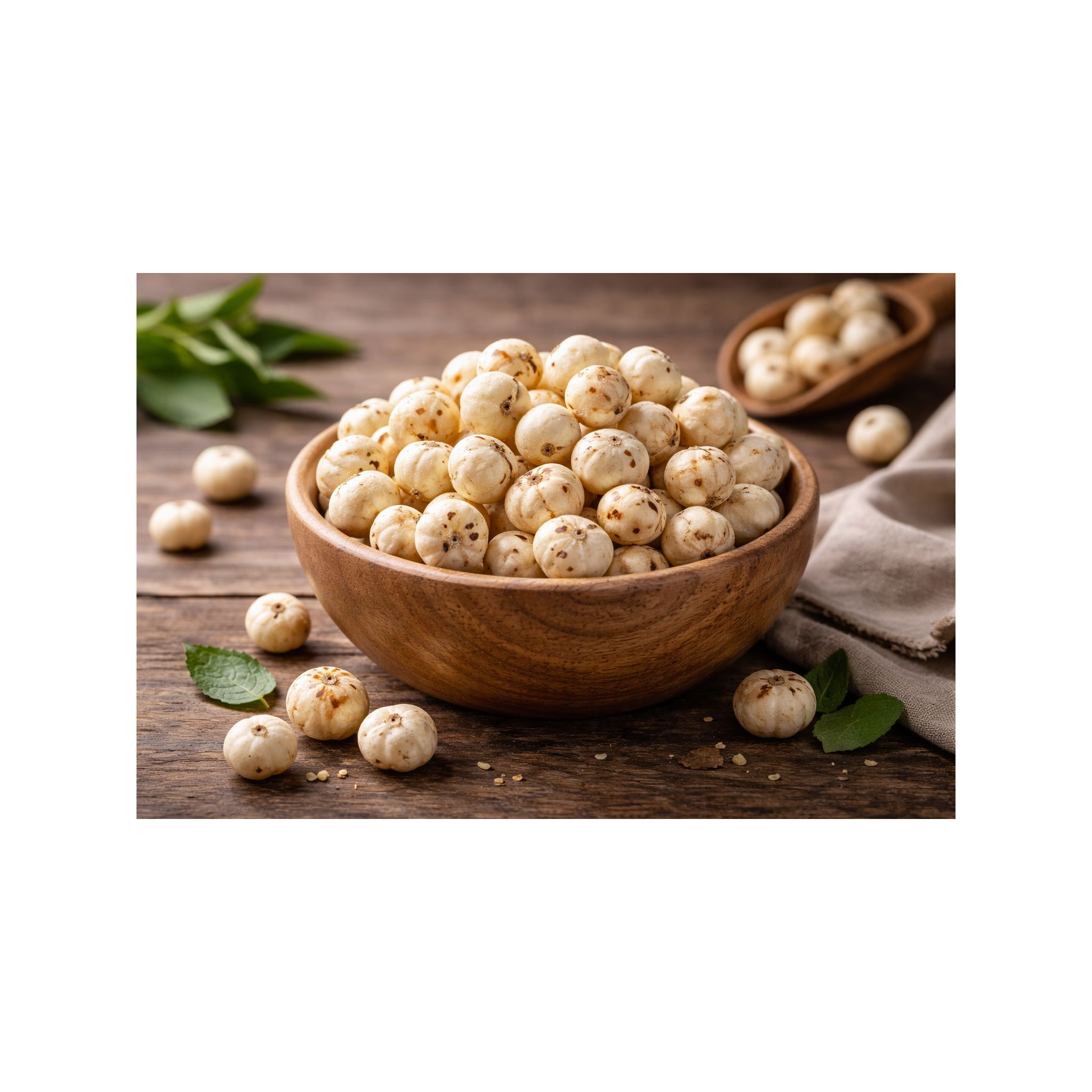 Premium Natural Makhana (Fox Nuts) – Healthy Lotus Seeds Snack