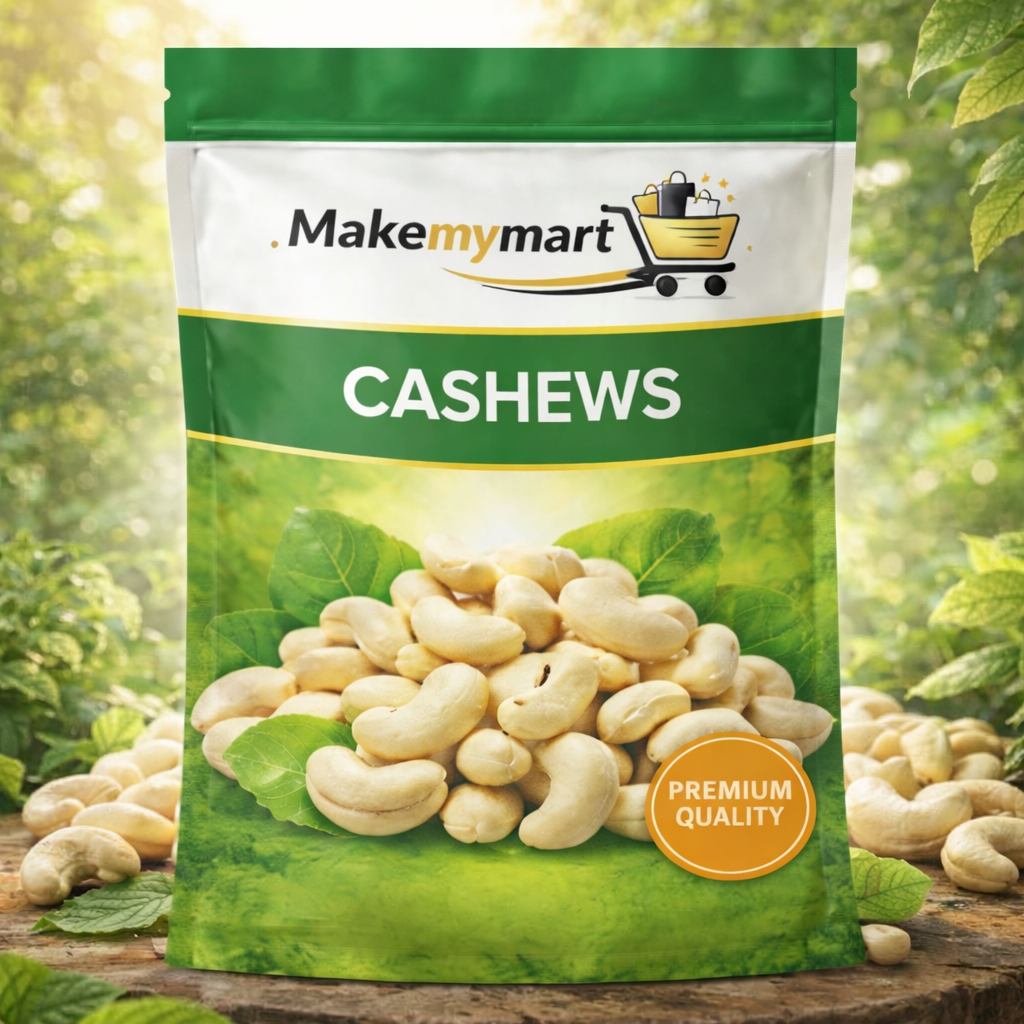 Premium Quality Natural Cashews Healthy Snack